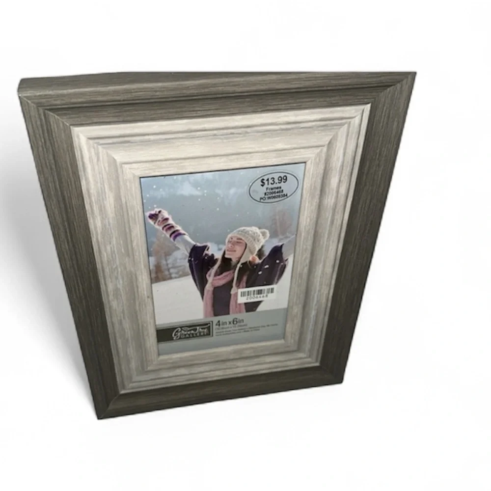 Gray Wooden Picture Frame